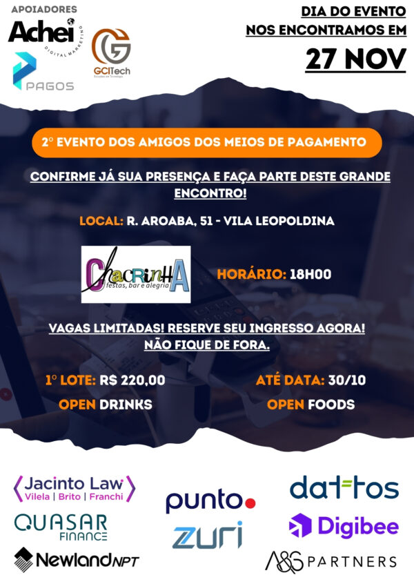 2° Encontro dos Amigos dos Meios de Pagamentos reforça conexões humanas e colaboração no setor financeiro